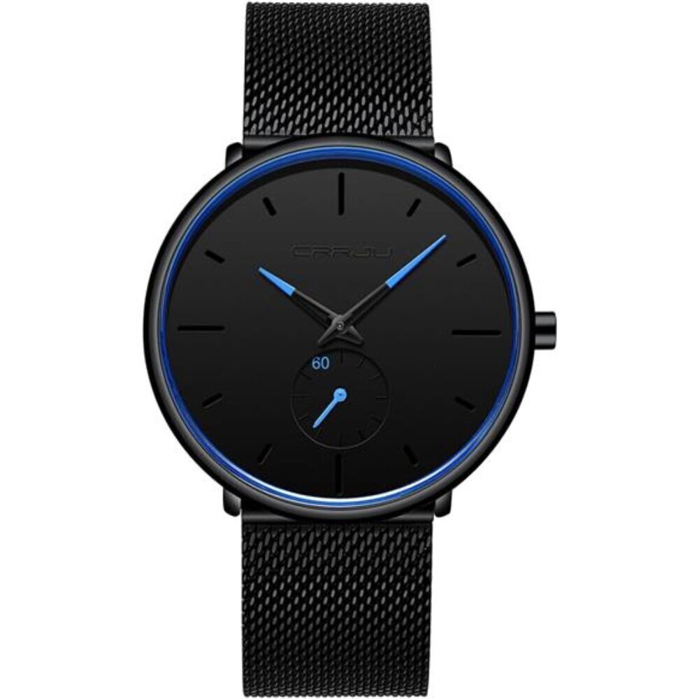 Minimalist Mens Watch Waterproof Ultra-Thin Wrist